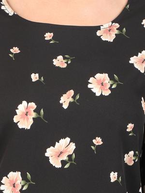 bell sleeved floral top - 17533197 - Standard Image - 5