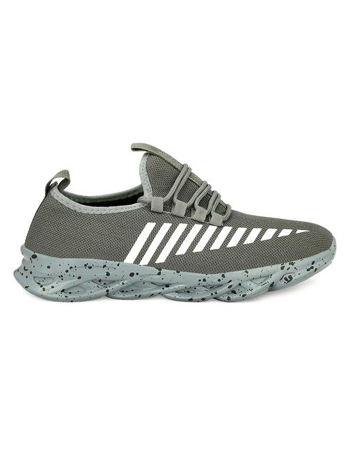 grey lace up sport shoe - 17533232 - Standard Image - 1