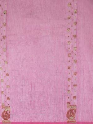 self design jamdani saree - 17533258 - Standard Image - 4