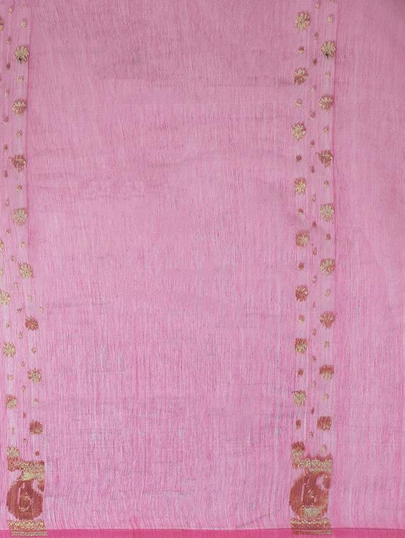 self design jamdani saree - 17533258 - Zoom Image - 4