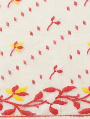 self design jamdani saree - 17533274 - Standard Image - 3