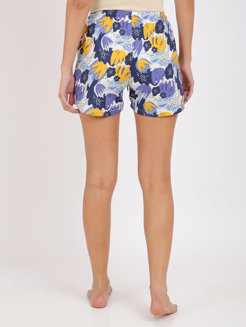 multi colored cotton short - 17533332 - Zoom Image - 3