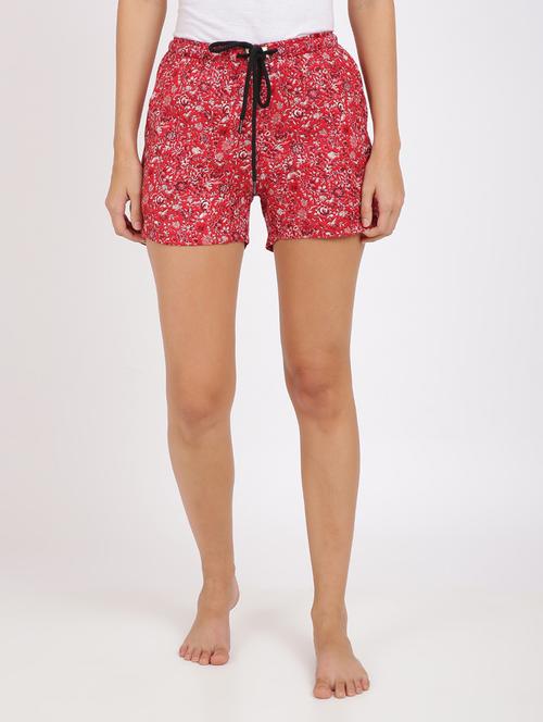 red cotton short - 17533333 - Standard Image - 1