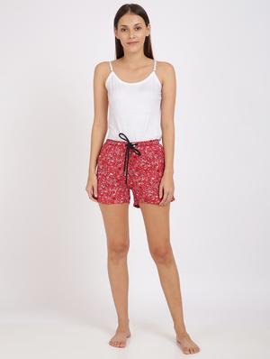 red cotton short - 17533333 - Standard Image - 4