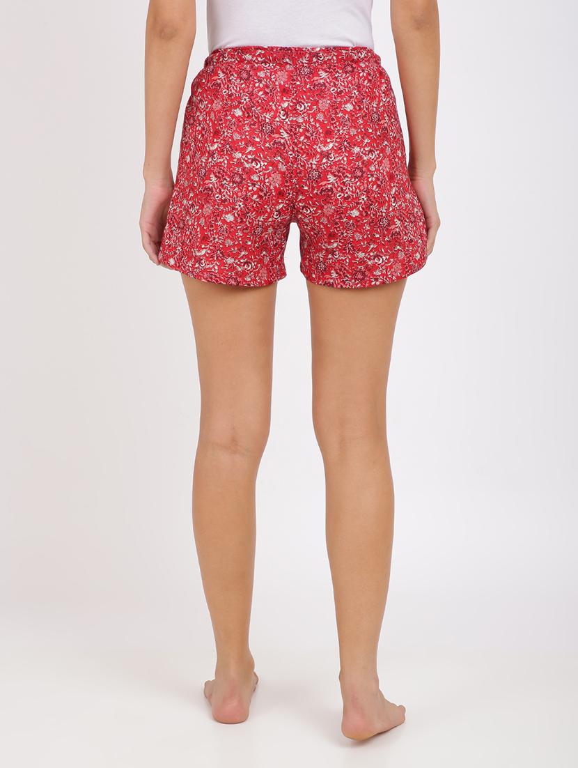 red cotton short - 17533333 - Zoom Image - 3