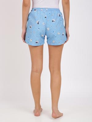 blue cotton short - 17533334 - Standard Image - 3