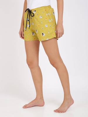 yellow cotton short - 17533339 - Standard Image - 2