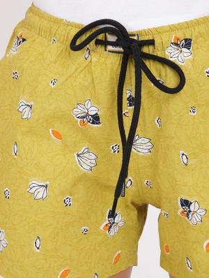 yellow cotton short - 17533339 - Standard Image - 5