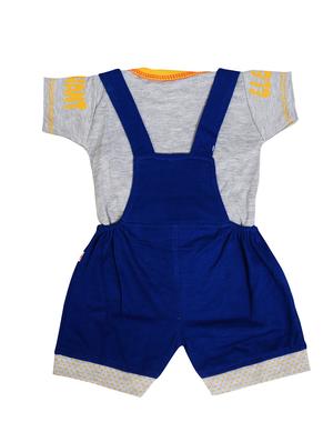 navy blue cotton twin sets onesies and romper - 17533355 - Standard Image - 3