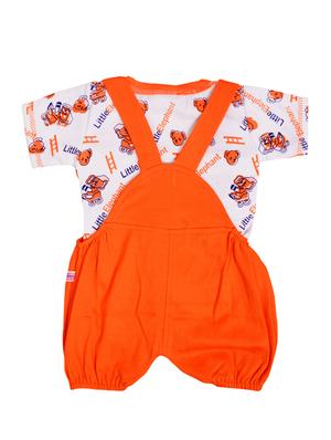 orange cotton twin sets onesies and romper - 17533358 - Standard Image - 3