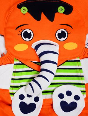 orange cotton twin sets onesies and romper - 17533358 - Standard Image - 6