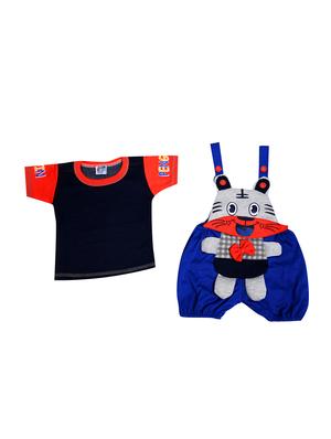dark blue cotton twin sets onesies and romper - 17533360 - Standard Image - 2