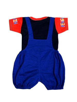 dark blue cotton twin sets onesies and romper - 17533360 - Standard Image - 3
