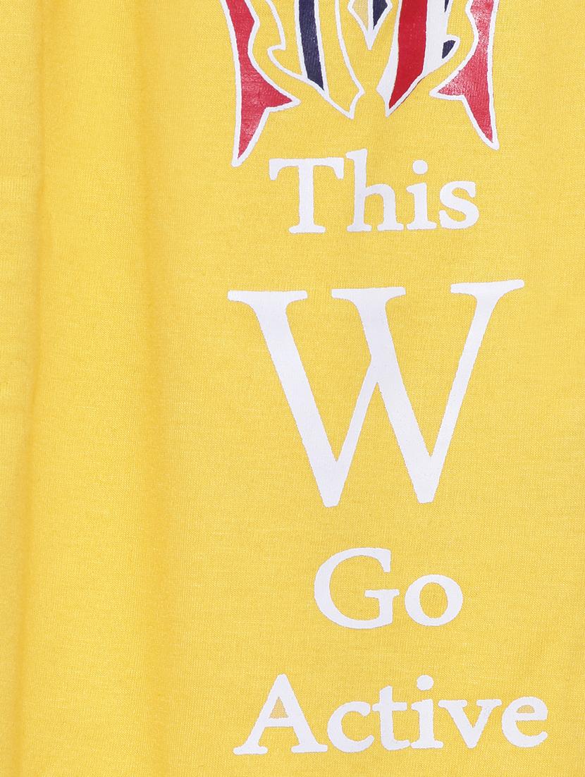 yellow cotton track wear - 17533409 - Zoom Image - 3