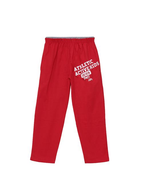 red cotton track wear - 17533416 - Standard Image - 1
