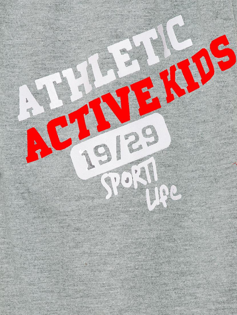 grey cotton track wear - 17533419 - Zoom Image - 3