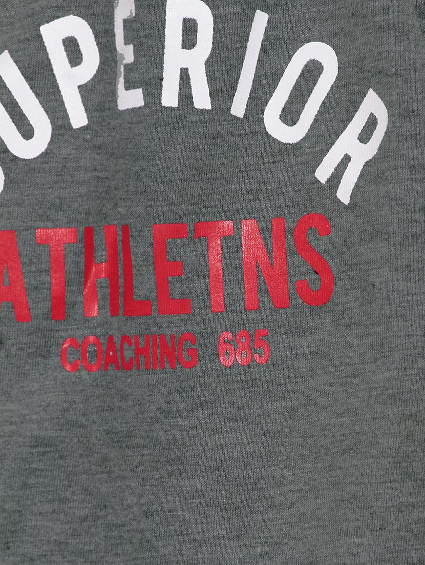 grey cotton track wear - 17533429 - Zoom Image - 3