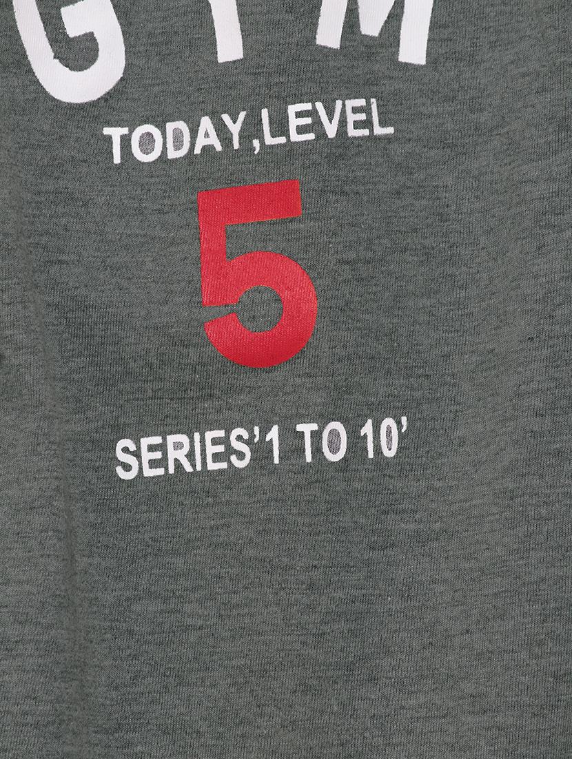grey cotton track wear - 17533448 - Zoom Image - 3