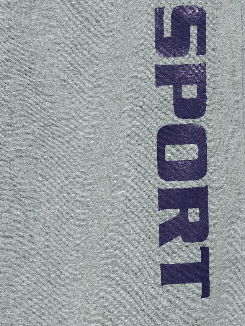 grey cotton track wear - 17533455 - Zoom Image - 3