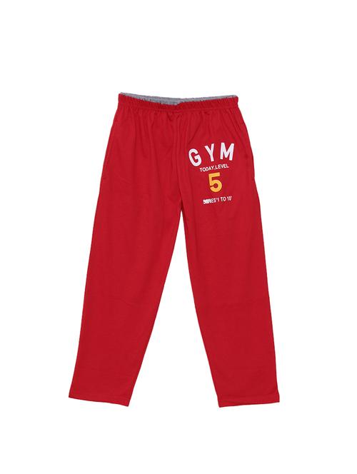 red cotton sportswear - 17533493 - Standard Image - 1