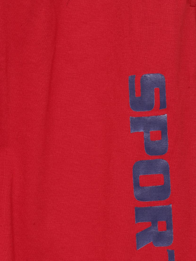 red cotton sportswear - 17533498 - Zoom Image - 3