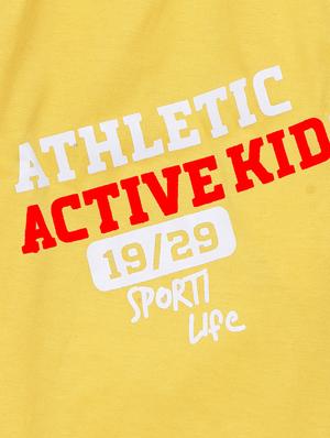 yellow cotton sportswear - 17533532 - Standard Image - 3