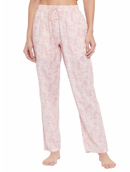 drawstring floral pajama - 17533549 - Standard Image - 1