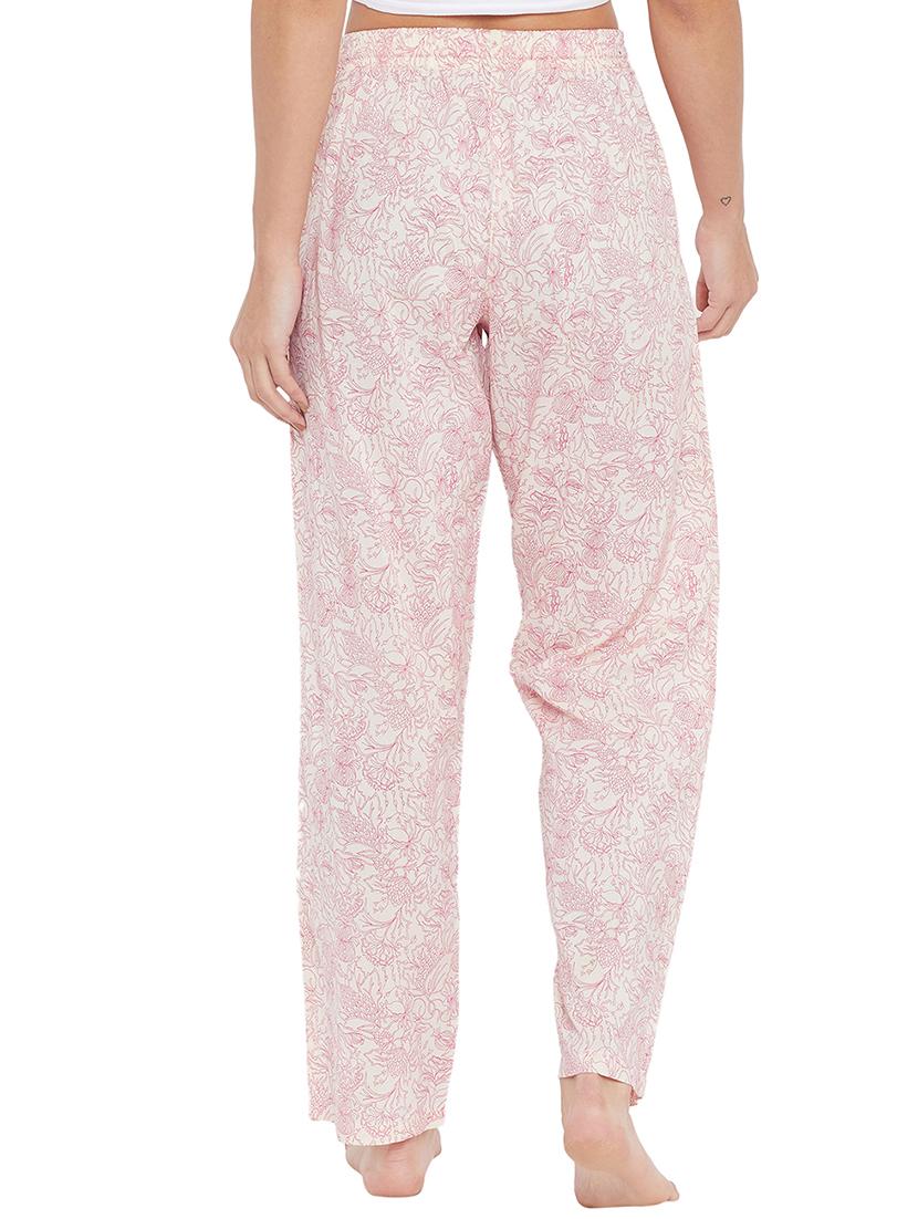 drawstring floral pajama - 17533549 - Zoom Image - 3