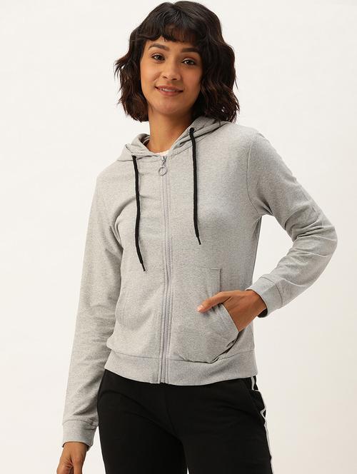 color block regular hoodie - 17533558 - Standard Image - 1