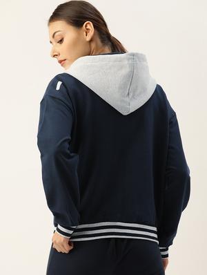 color block regular hoodie - 17533561 - Standard Image - 3