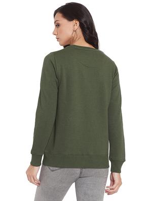 round neck printed sweatshirt - 17533569 - Standard Image - 3