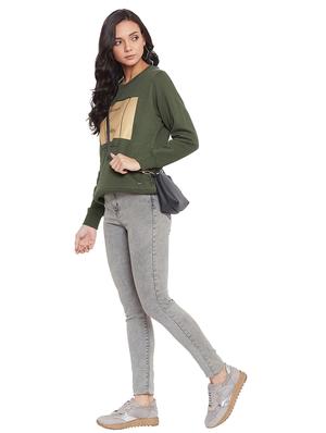 round neck printed sweatshirt - 17533569 - Standard Image - 4