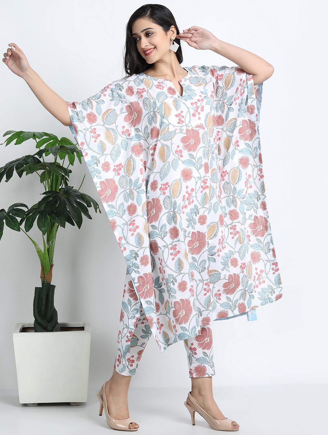 off-white kurta pant set - 17533625 - Zoom Image - 2