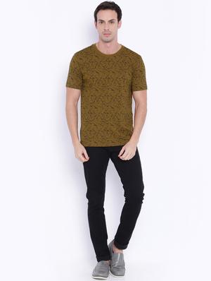 brown printed t-shirt - 17533658 - Standard Image - 4