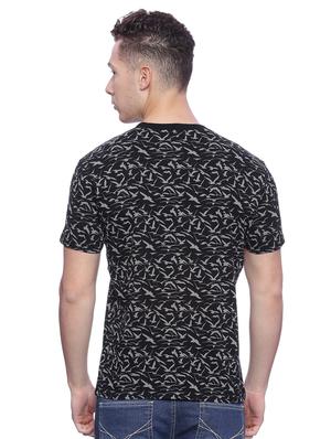 black printed t-shirt - 17533661 - Standard Image - 3