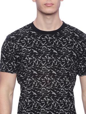 black printed t-shirt - 17533661 - Standard Image - 5