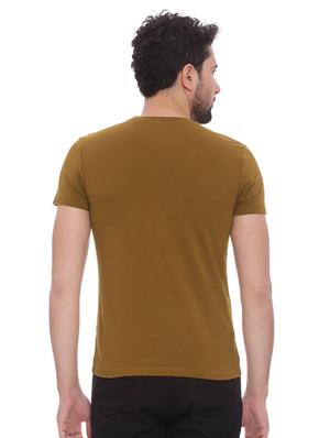 brown printed t-shirt - 17533663 - Standard Image - 3