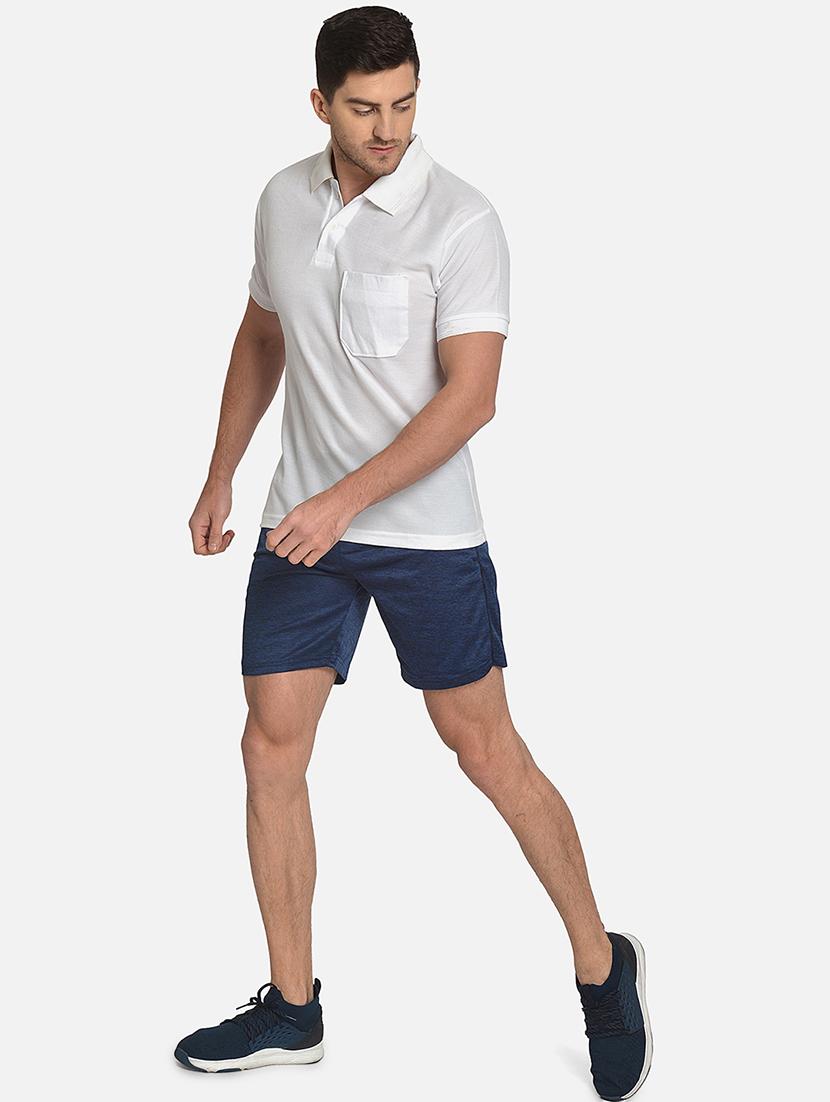 dark blue solid shorts - 17533757 - Zoom Image - 4