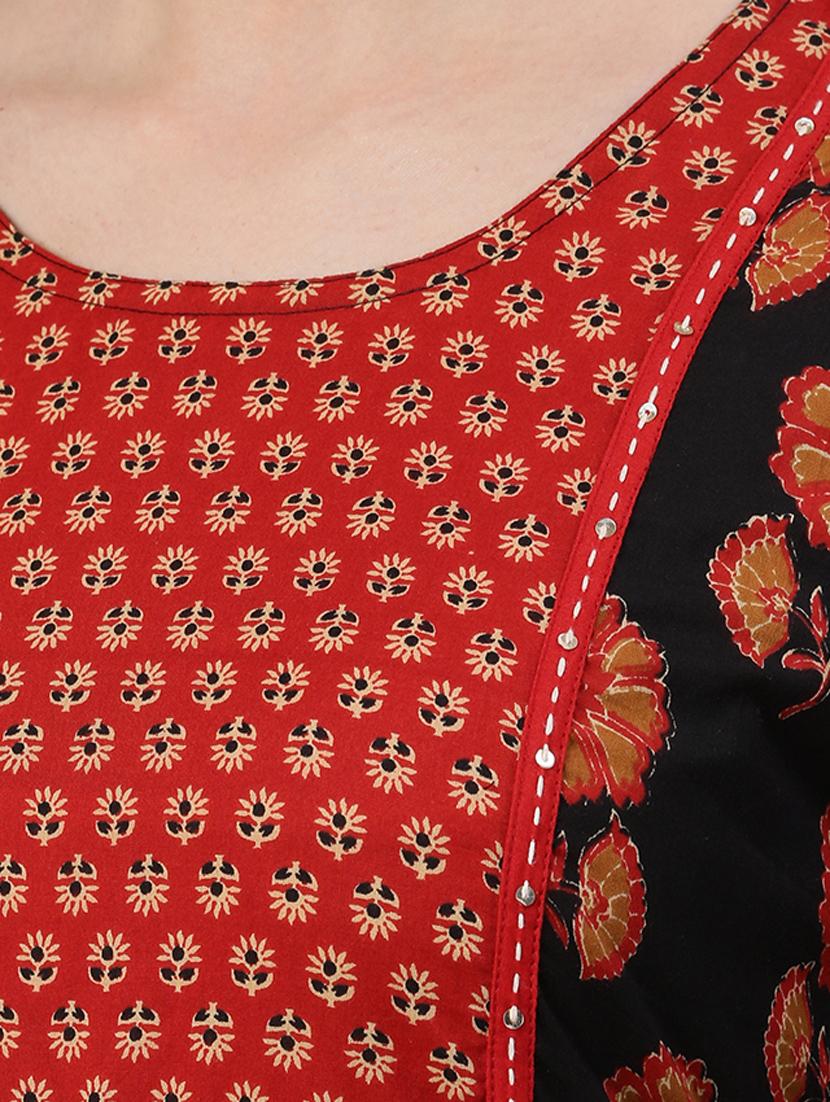 floral kurta pant set - 17533763 - Zoom Image - 4