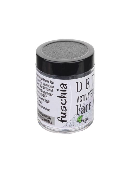 fuschia detox face mask - activated charcoal - 100g - 17533865 - Standard Image - 1