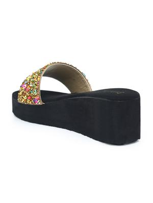 butterflies steps latest collection, comfortable wedges sandal for women's & girl's (rose gold) (ghs-0049rgd-s3) - 17534112 - Standard Image - 3