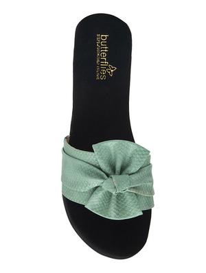 butterflies steps latest collection, comfortable wedges sandal for women's & girl's (green) (ghs-0081gn-s3) - 17534116 - Standard Image - 4