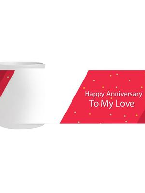 rightgifting ceramic digital printed mug valentine/anniversary/birthday gift for your loved ones(250 ml , red) - 17534123 - Standard Image - 2