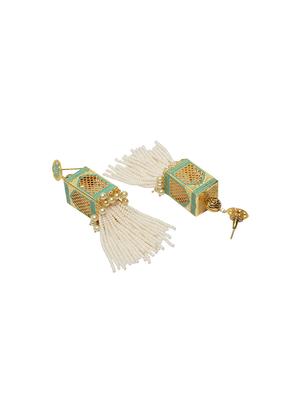 gold plated necklaces and earring - 17534168 - Standard Image - 4