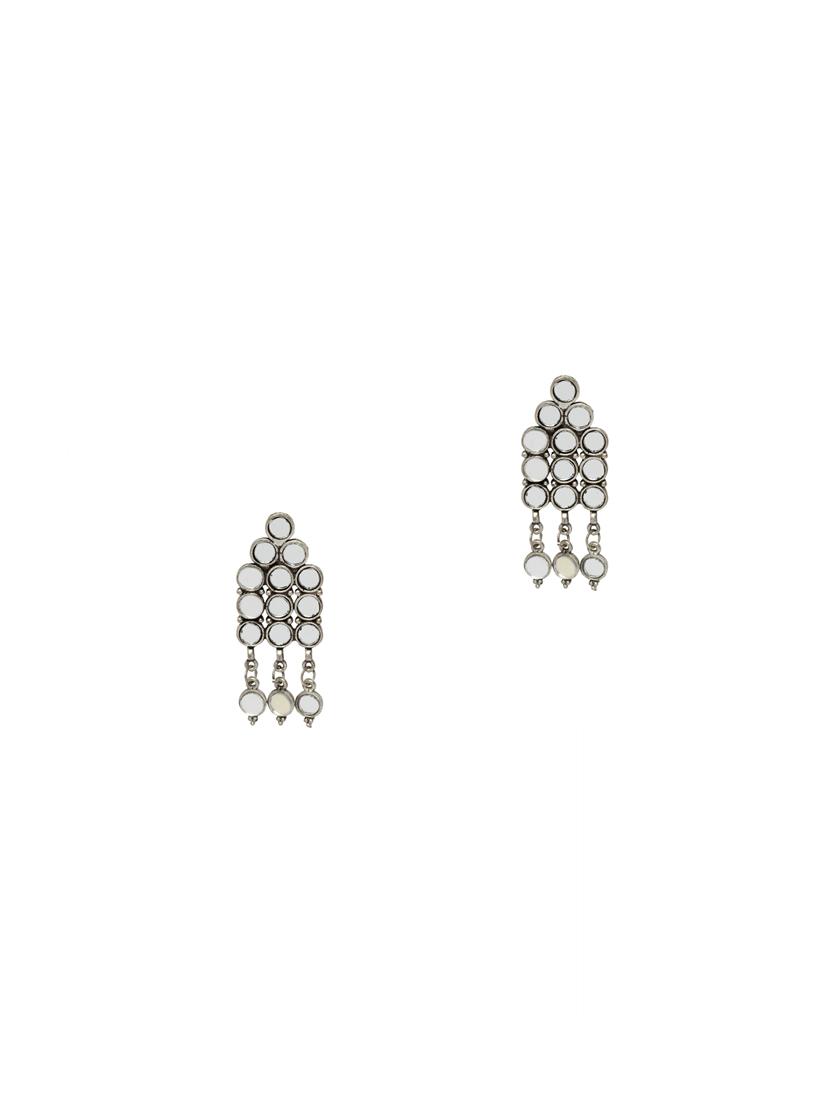 silver brass necklaces and earring - 17534170 - Zoom Image - 3