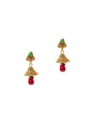 gold plated necklaces and earring - 17534186 - Standard Image - 4