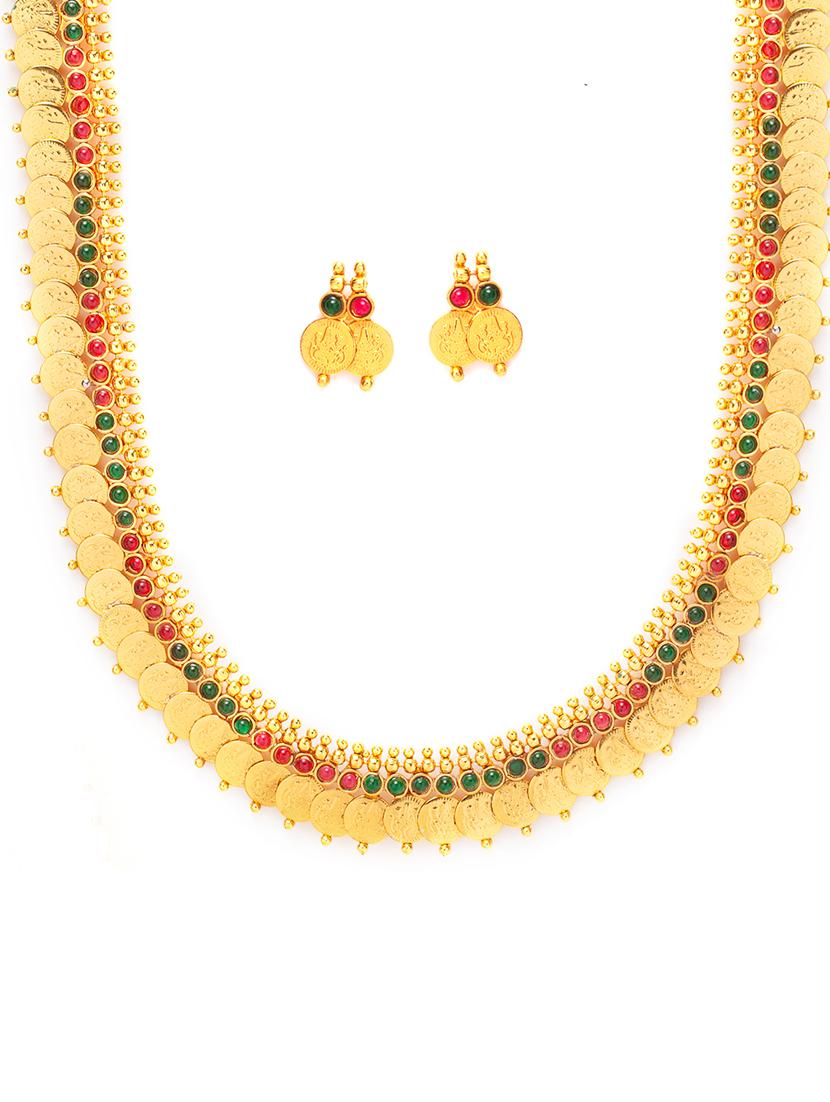 gold plated necklaces and earring - 17534193 - Zoom Image - 3