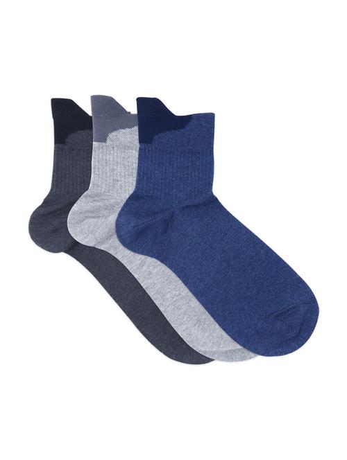 multi colored cotton ankle length sock - 17534310 - Standard Image - 1