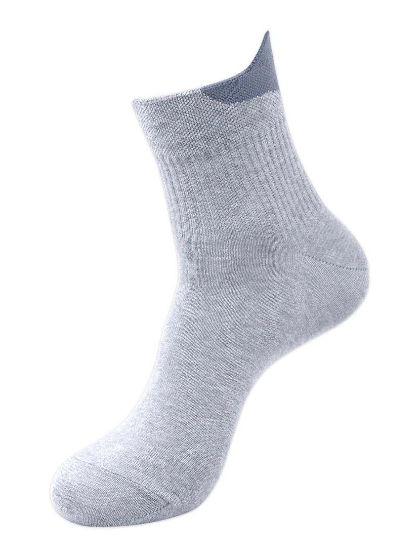 multi colored cotton ankle length sock - 17534310 - Zoom Image - 2