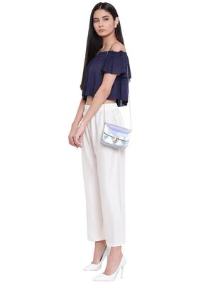 high rise relaxed fit palazzo - 17534381 - Standard Image - 4